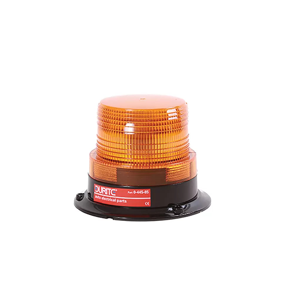 Durite 0-445-85 - Beacon Low Profile LED 11-110 volt Amber 3 Bolt Fixing Bx1