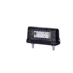 Durite 0-453-80 - Lamp Number Plate LED 12/24 volt Black Bg1