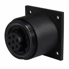 Durite 0-462-69 - Socket Waterproof 2 Pole Bulkhead Plastic 10 amp Bg1
