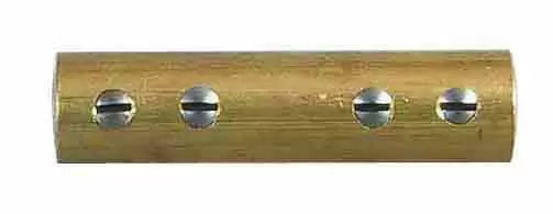 Durite 0-466-01 - Connector Brass Starter Cable 40mm² with Sleeve Pk10