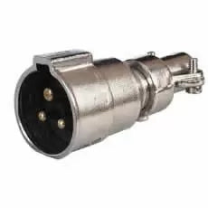 Durite 0-473-16 - Plug Waterproof Brass 3 Pin Bg1