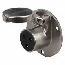 Durite 0-473-19 - Socket Waterproof Brass 3 Pole Bg1