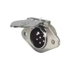 Durite 0-477-16 - Plug Trailer 7 Pin Metal 24N Bg1