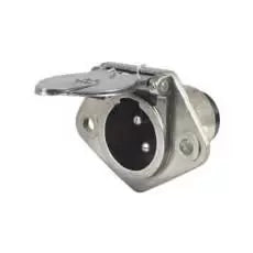 Durite 0-477-46 - Plug Trailer Heavy Duty 3 Pin Metal Bg1