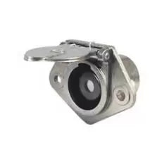 Durite 0-477-59 - Socket Heavy Duty Single Pole with Cover Metal Bg1