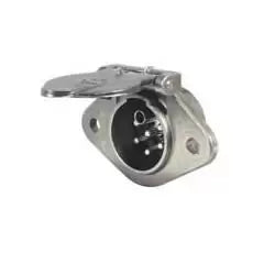 Durite 0-477-66 - Plug Trailer 7 Pin Metal ISO 24S Bg1
