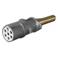 Durite 0-477-99 - Socket Trailer 7 Pole Aluminium 24S Bg1