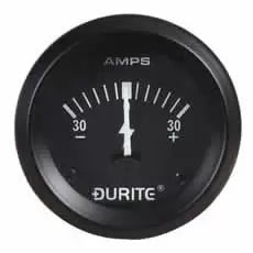 Durite 0-523-01 - Ammeter Illuminated 52mm 30-0-30 amp Bx1