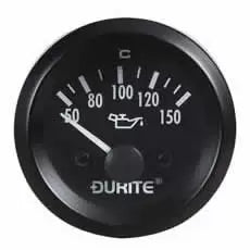 Durite 0-523-65 - Oil Temperature Gauge with Sender 52mm 24 volt Bx1