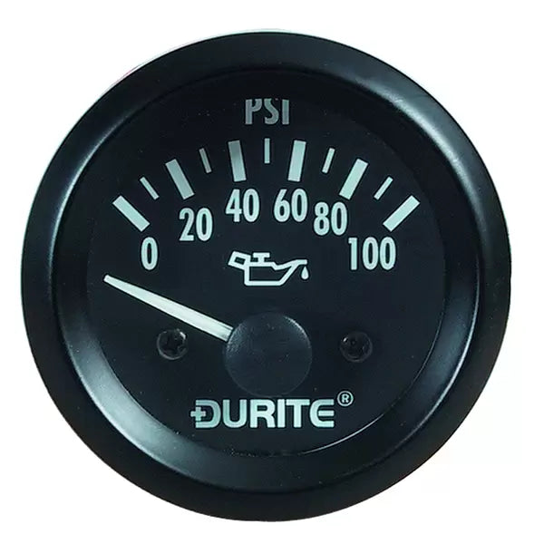 Durite 0-523-67 - Oil Pressure Gauge with Sender 52mm 24 volt Bx1
