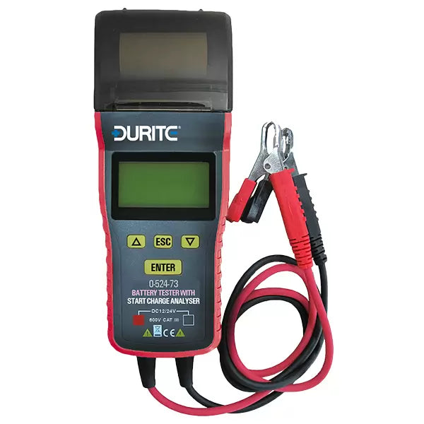 Durite Battery Tester Start/Charge Analyzer