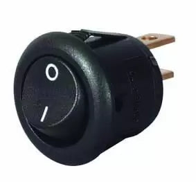 Durite 0-531-00 - Switch Rocker Mini Round On/Off Black bg1