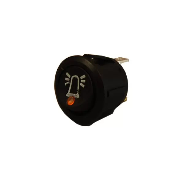Durite 0-531-18 - Switch Beacon Rocker Round On/Off Amber LED 12/24 volt bg1