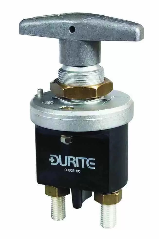 Durite 0-605-60 - Battery Switch 250 amp with Fixed 'T' Key Bg1