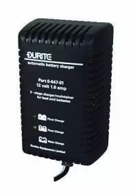 Durite 0-647-02 - Battery Charger/Maintainer Plug-Top Automatic 12 volt 2.7 amp Cd1