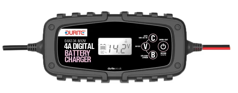 Durite 0-647-34 Battery Charger/Maintainer