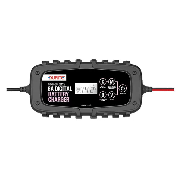 Durite Battery Charger 6/12V 6.5A