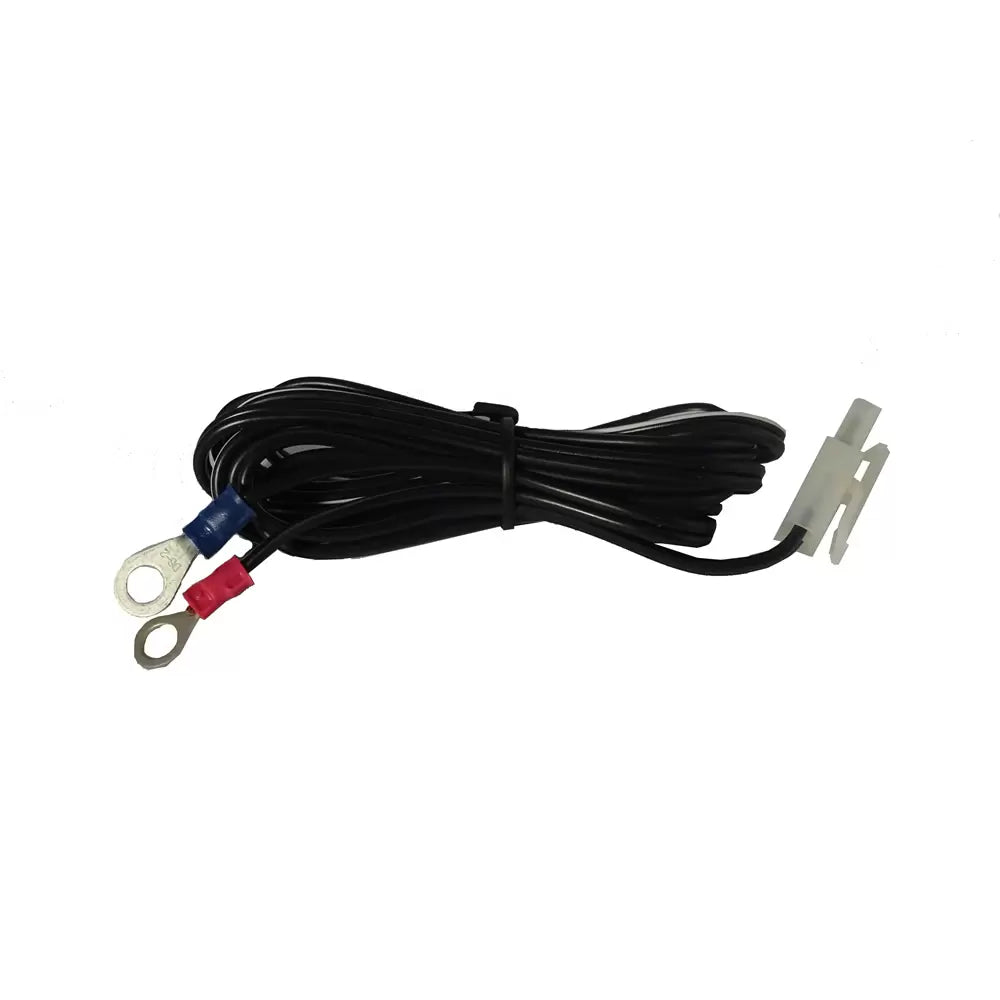 Durite Battery Charger Lead 6mm Ring Terminals