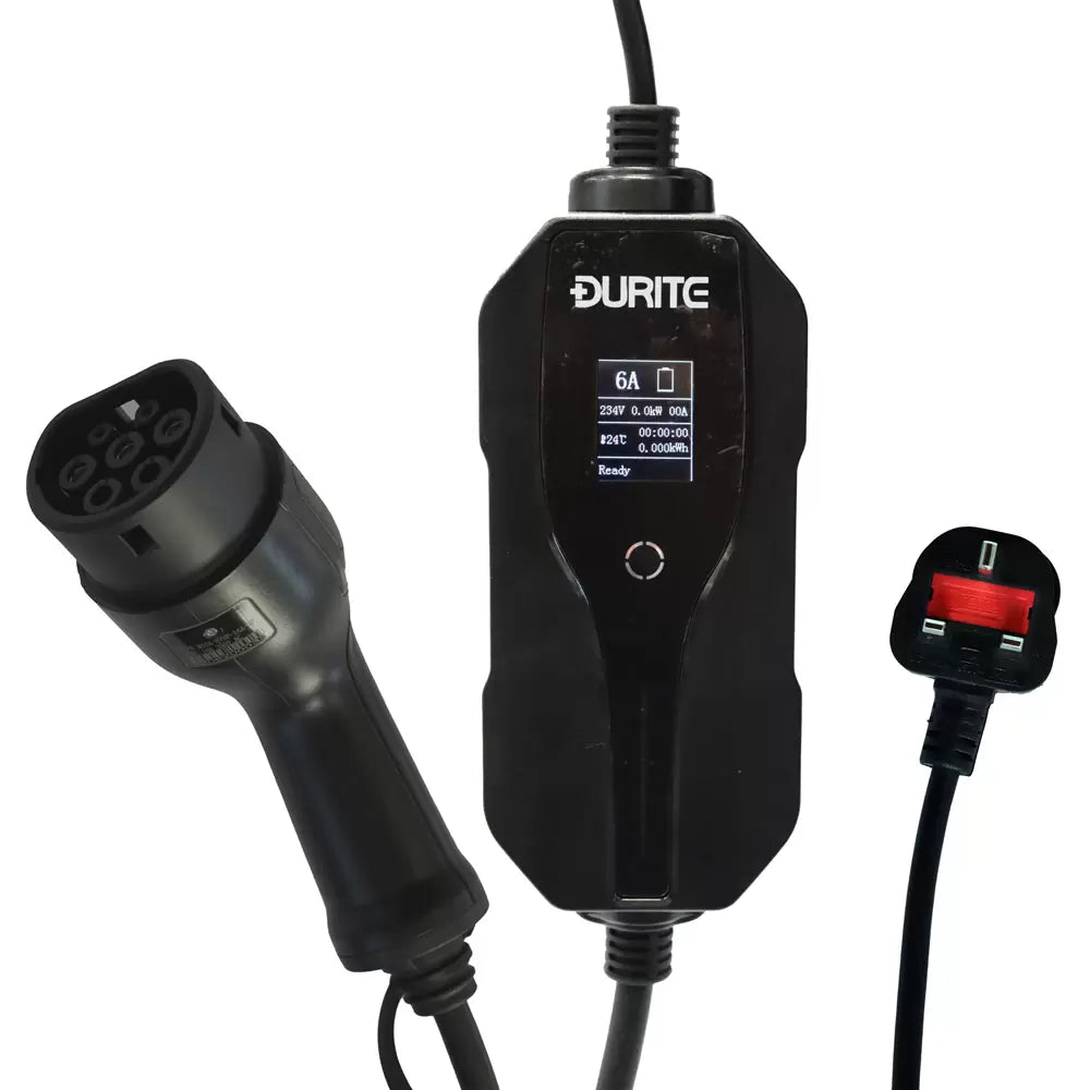 Durite EV Charger Type 2 UK Plug
