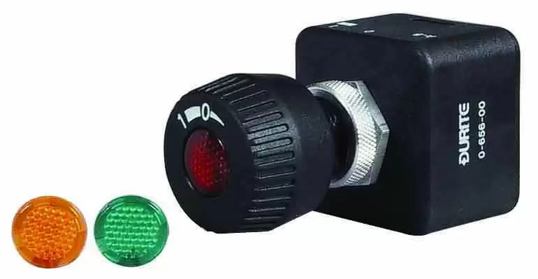 Durite 0-656-00 - Switch Rotary On/Off Splashproof 12 volt Illuminated bg1