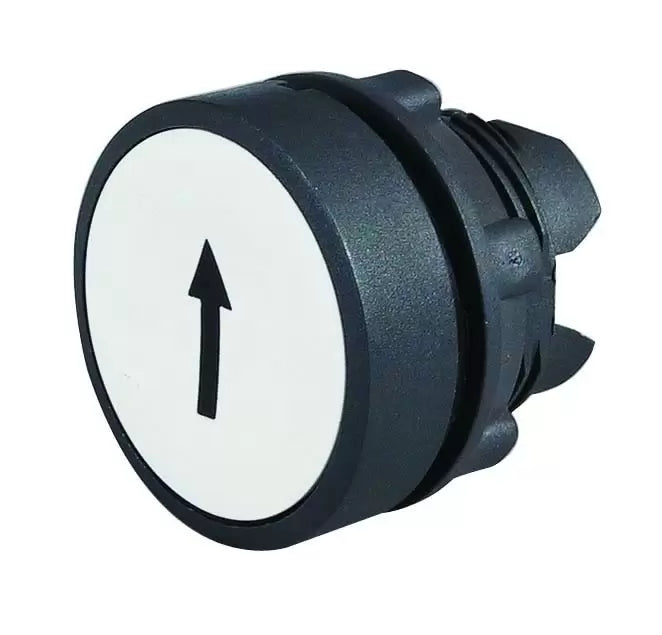 Durite 0-657-31 - Push Button White Bg1