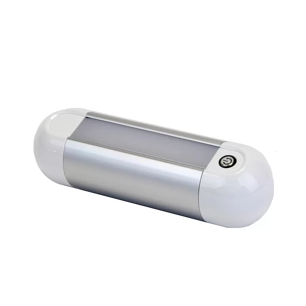 Durite 0-668-52 - Roof Lamp, 45Deg,LED White IP67 12/24v ECE R10, Touch Button  pk1