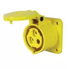 Durite 0-698-68 - Socket Panel Mounted 16 amp 110 Volts Bg1