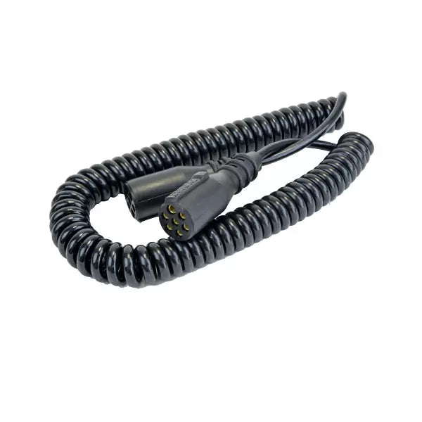 Durite 0-717-23 - Cable Retractable 7 Core PU 3 metre with 2 (N) Sockets Bg1