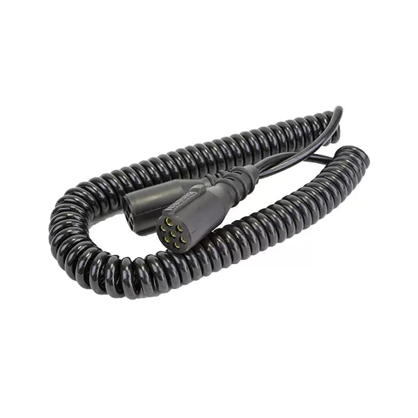 Durite 0-717-25 - Cable Retractable 7 Core PU 4.5 metre with 2 (N) Sockets Bg1