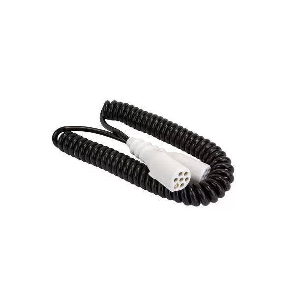 Durite 0-717-33 - Cable Retractable 7 Core PU 3 metre with 2 (S) Sockets Bg1