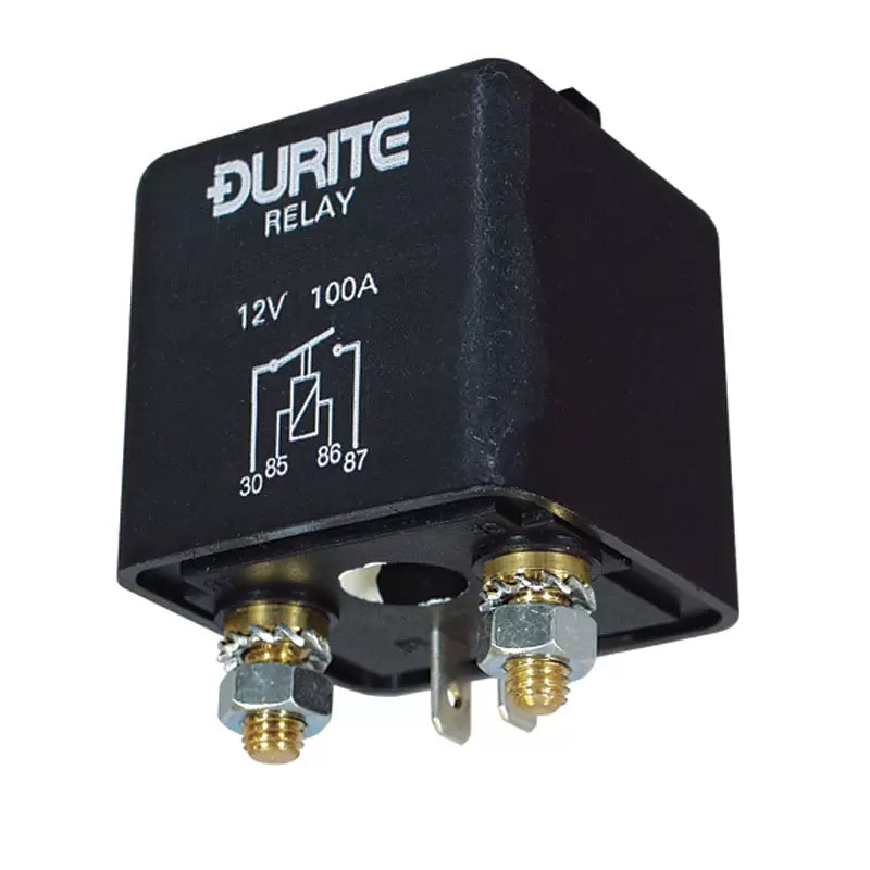 Durite 0-727-10 - Relay Heavy Duty Make/Break 100 amp 12 volt bx1