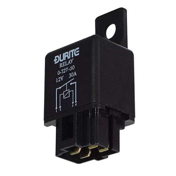 Durite 0-727-50 - Relay Japanese type Make/Break 30 amp 12 volt bg1