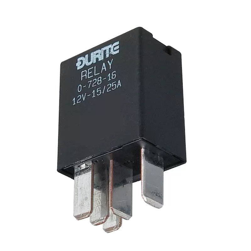 Durite 0-728-10 - Relay Micro Change Over 30/40 amp 12 volt with Resistor bg1