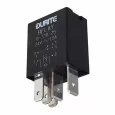 Durite 0-728-25 - Relay Micro Change Over 10/15 amp 24 volt with Diode bg1