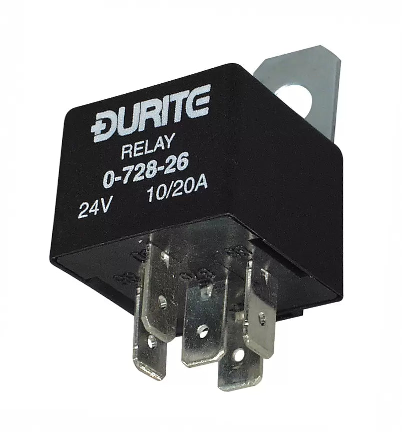 Durite 0-728-26 - Relay Mini Change Over 10/20 amp 24 volt with Diode bg1