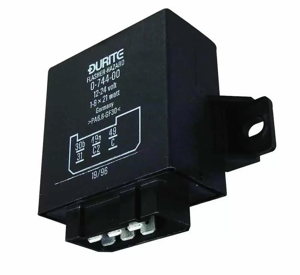 Durite 0-744-00 - Flasher/Hazard Unit 1-8 x 21 watt 12-24 volt bg1