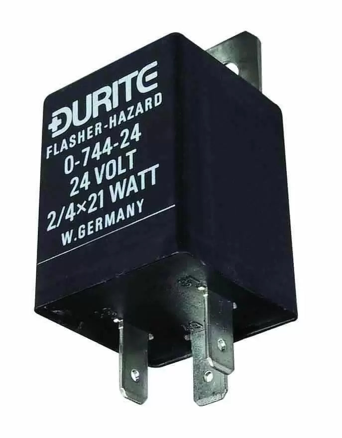Durite 0-744-24 - Flasher/Hazard Unit 2/4 x 21 watt 24 volt bg1