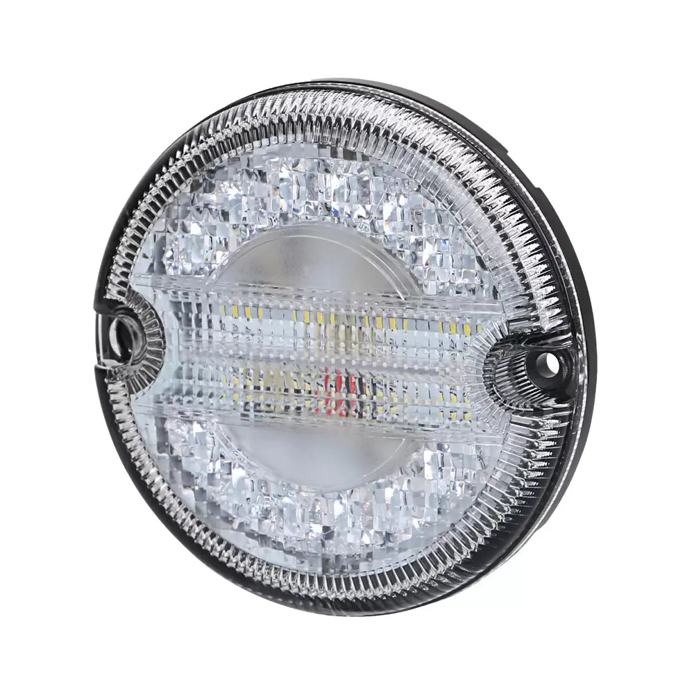 Durite 0-767-43 - Reverse 95mm Round LED Lamp 12/24 volt Pk.1