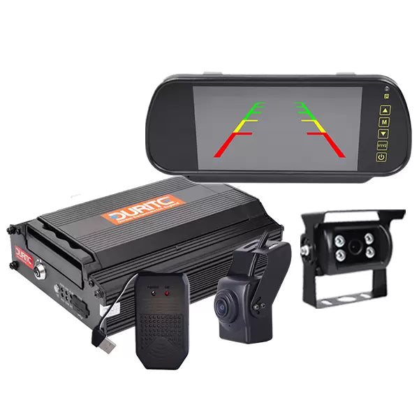 Durite 0-774-92A - MX1 DVR 2-Cam 1080P Kit with Mirror Moni