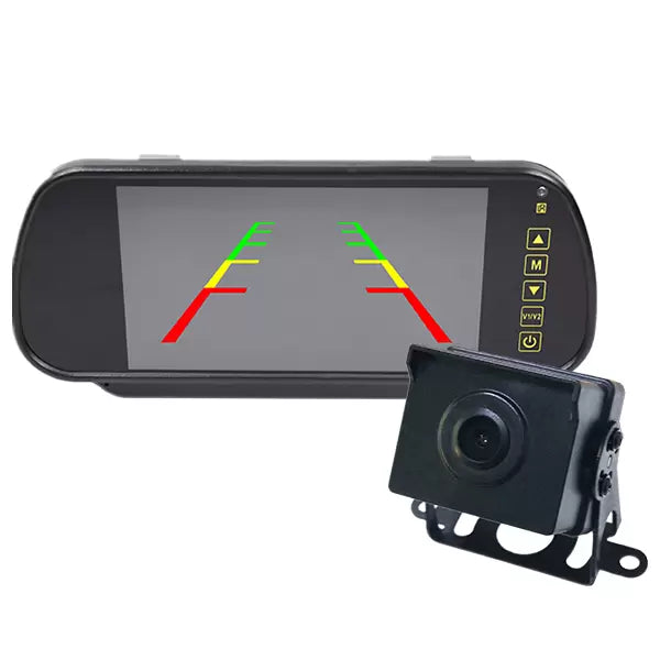 Durite 0-774-93A - Small number plate camera, mirror monitor 1080P kit  Bx1