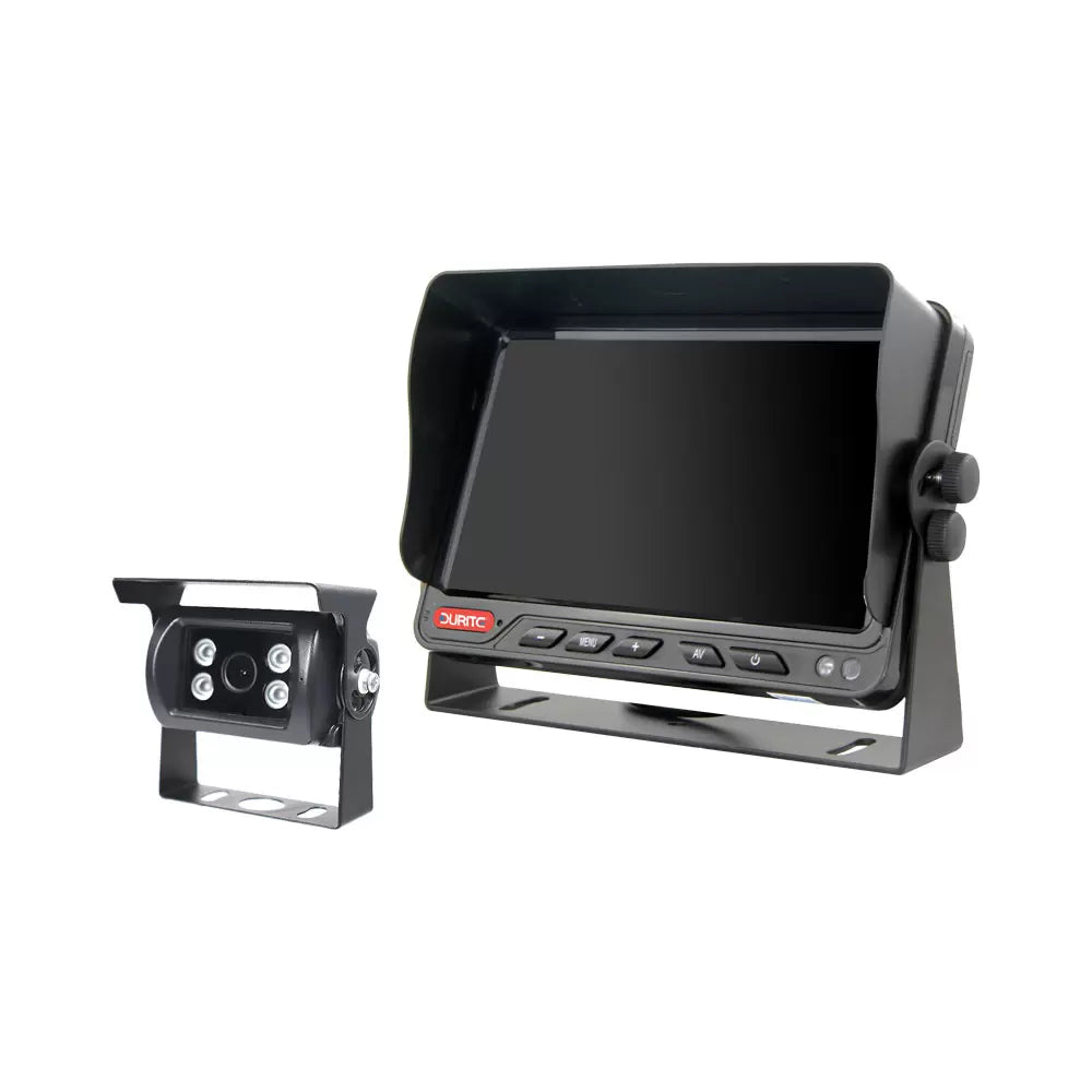 Durite 0-775-34A - CCTV Kit AHD 7" Quad Colour TFT I/R w/sound 12/24v Bx1