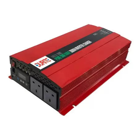 Durite 0-857-31 - Inverter Sine Wave 12VDC to 230VAC 3000W aux DC Charger Bx1