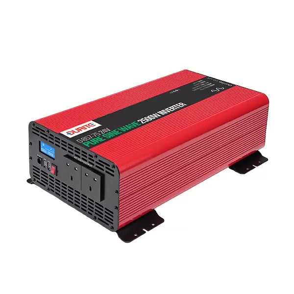Durite 0-857-75 - Inverter Sine Wave 24 volts DC to 230 volts AC 2500 watt Bx1
