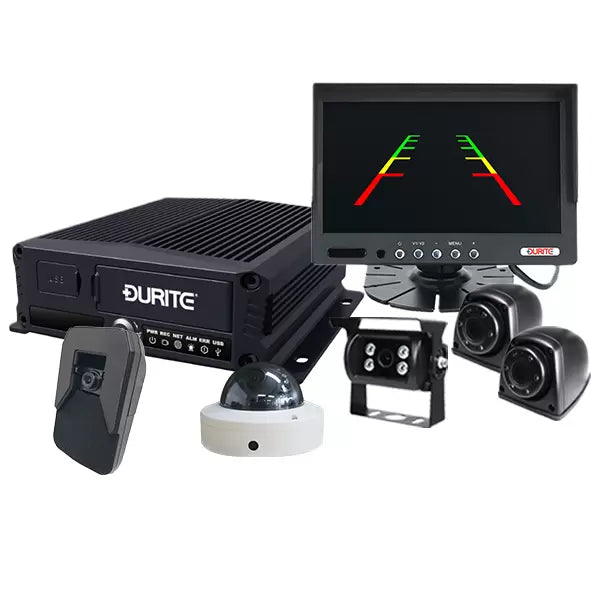 Durite 0-876-48A - Durite MX1 DVR 5-Cam 1080P Kit with Standard Monitor