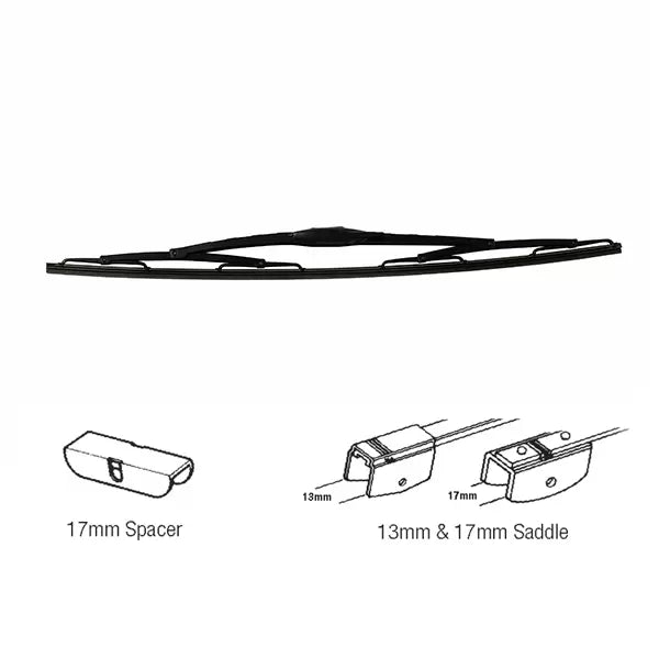 Durite 0-896-05 - CV Wiper Blade 26" 650mm Bolt & Spacer