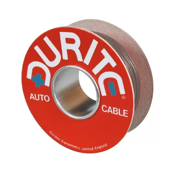 Durite 0-977-01F - Cable Starter Flexible 905/0.30mm Black PVC 10M