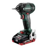 Metabo SSD 18 LTX 200 BL 18V Cordless 1/4" Impact Driver - 200 Nm, 12 Speed, 2x 4.0 Ah Li-Ion Batteries, Charger & Case (SKU: 602396800)