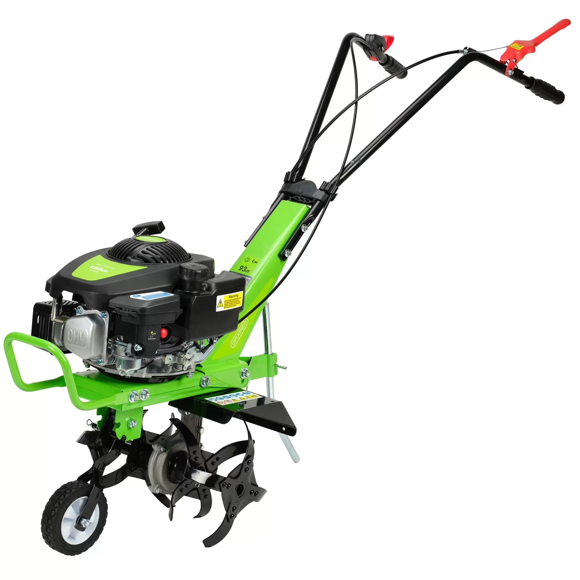 Draper Tools - 10036 - Petrol Cultivator/Tiller, 360mm, 150cc/3.5HP