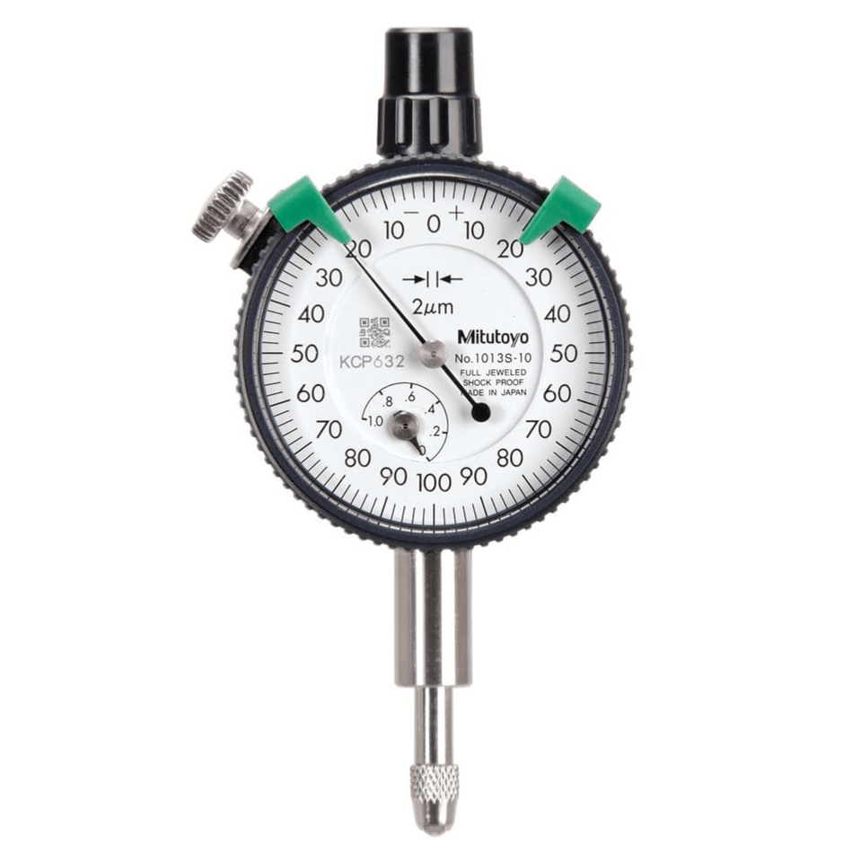 Mitutoyo 1013S-10 Lug Back Dial Indicator 0–1mm, 0.002mm Resolution