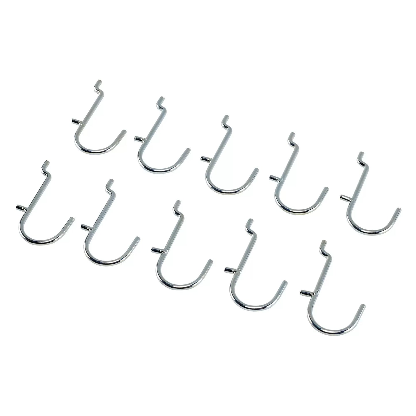 Draper Tools - 10218 - Metal J-Hooks for Back Panel/Pegboard (Pack of 10)